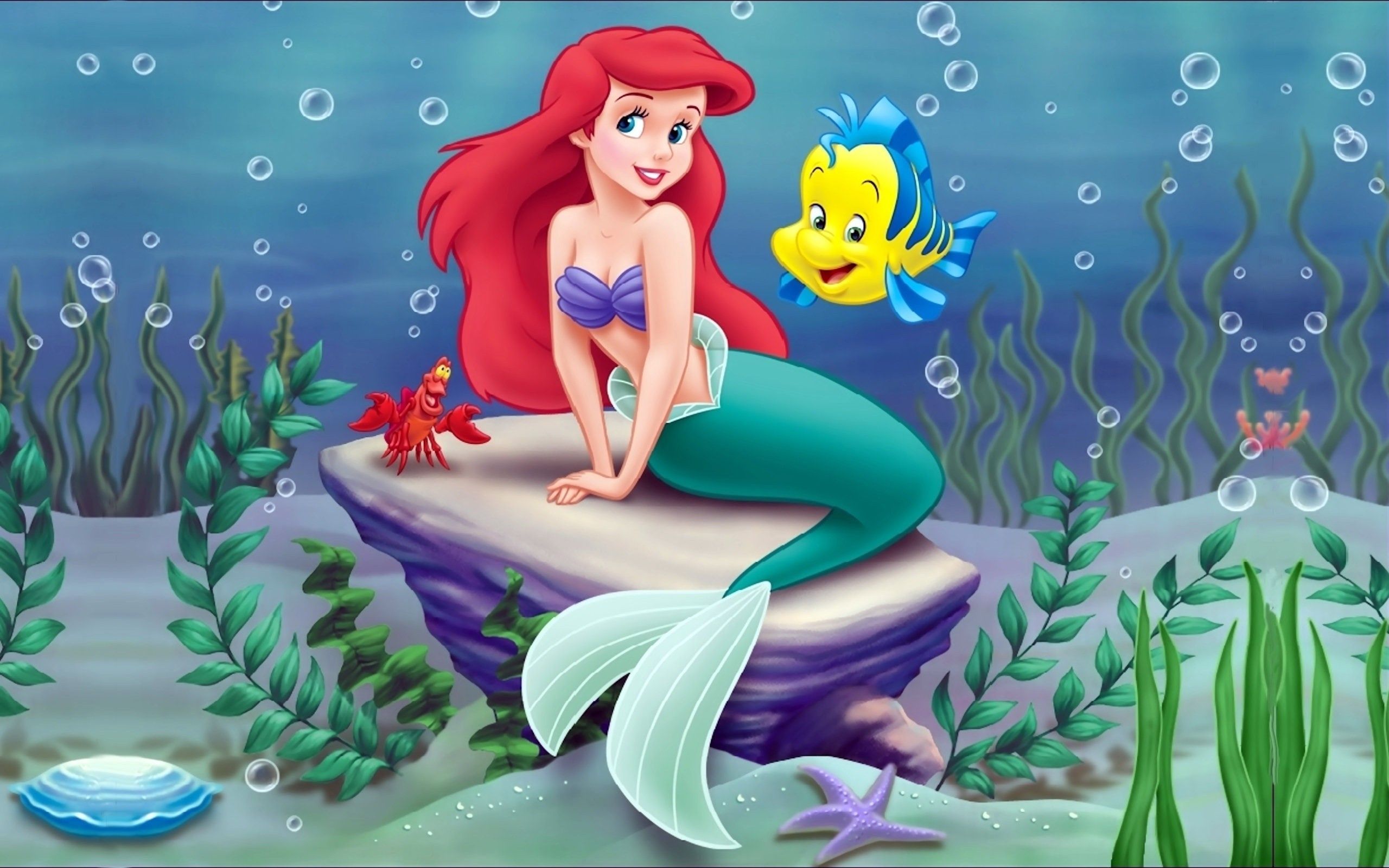 Ariel Descarga gratuita de fondos de pantalla Arielle Ariel Little Mermaid With