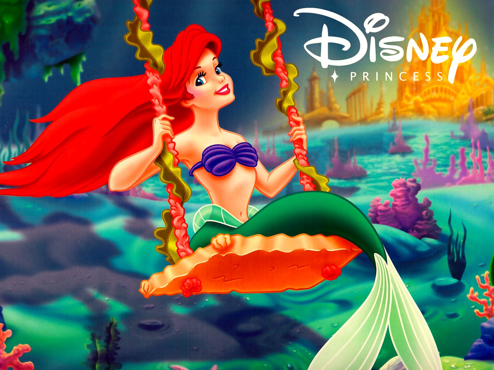 personaggi fondo de pantalla de Disney immagini Walt Disney - Princess Ariel HD