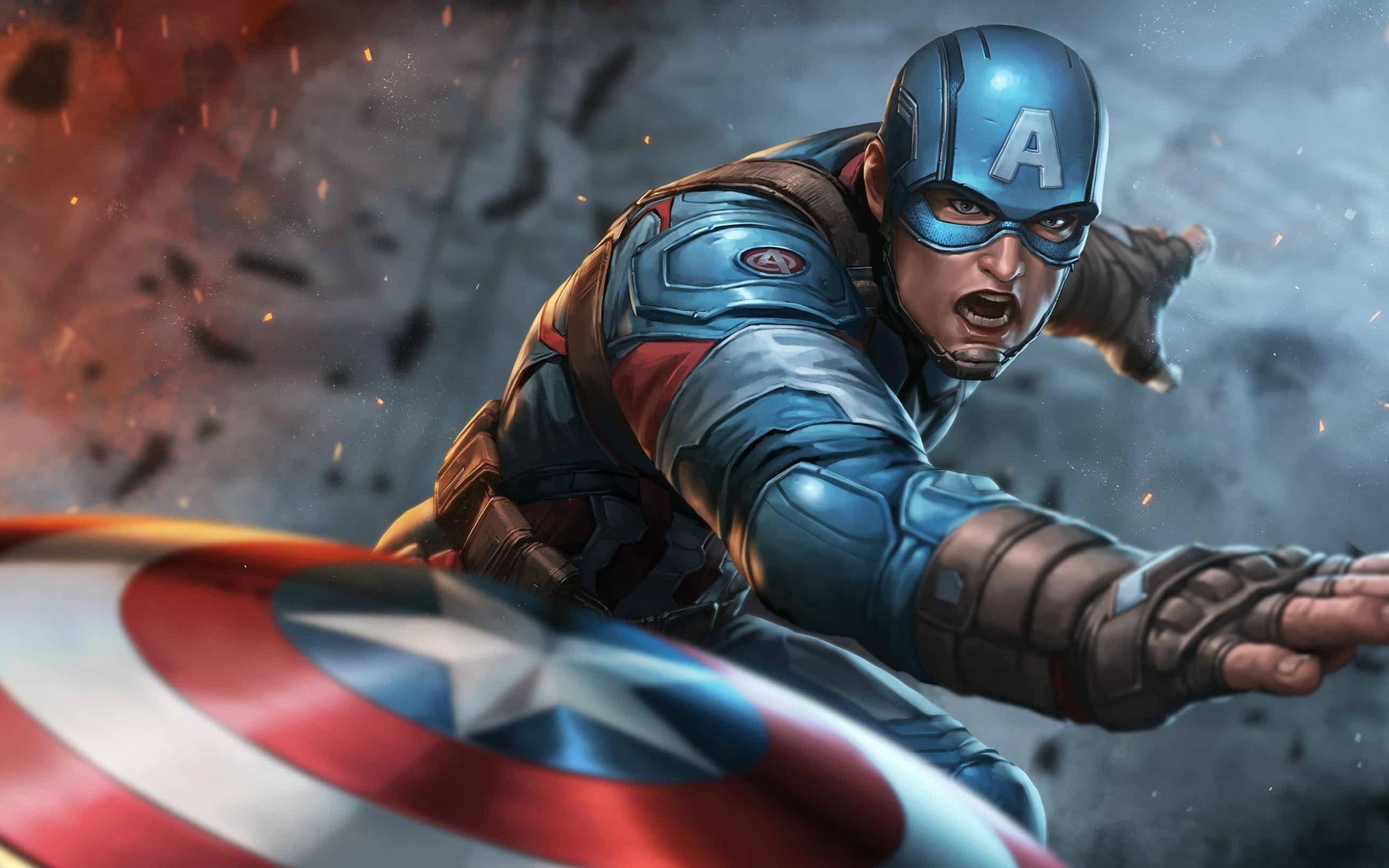 Capitán América Wallpaper Hd - Avengers Endgame Capitán América