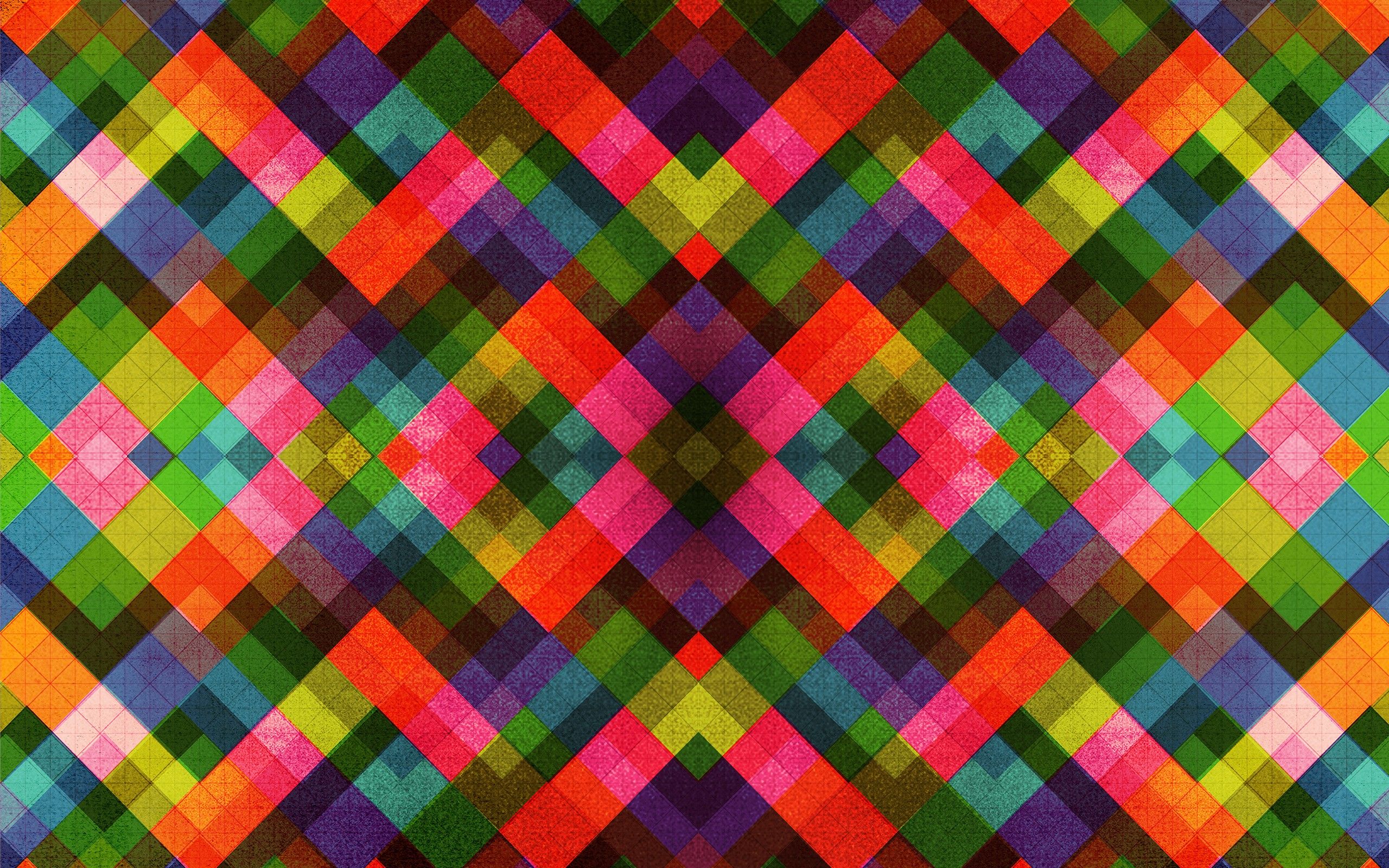 Resumen Patrones Multicolores Retro Wallpaper [2560x1600]