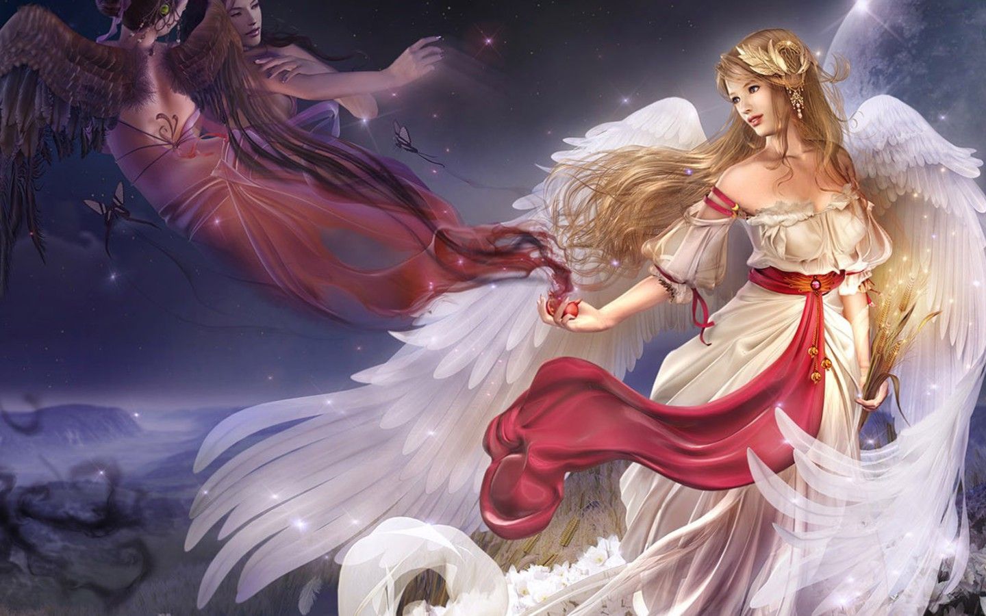 hermoso ángel | New Art Funny Wallpapers Jokes: Beautiful Fantasy