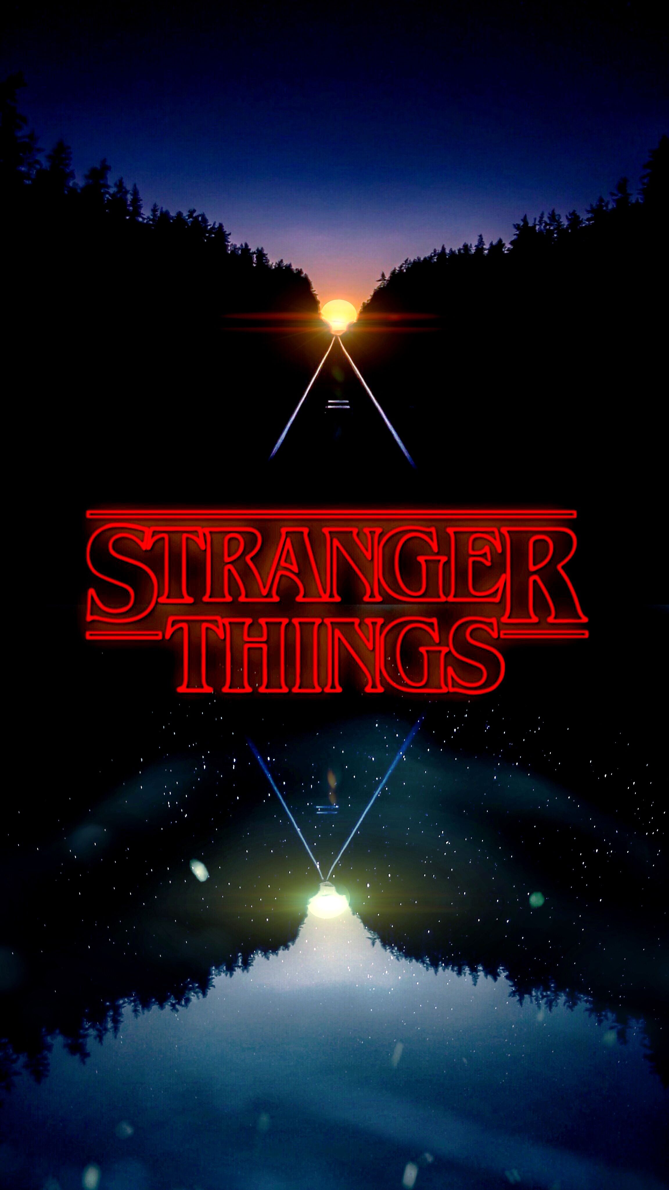 Fondos de pantalla de Stranger Things que diseñé y edité en mi iPhone. Disfruta