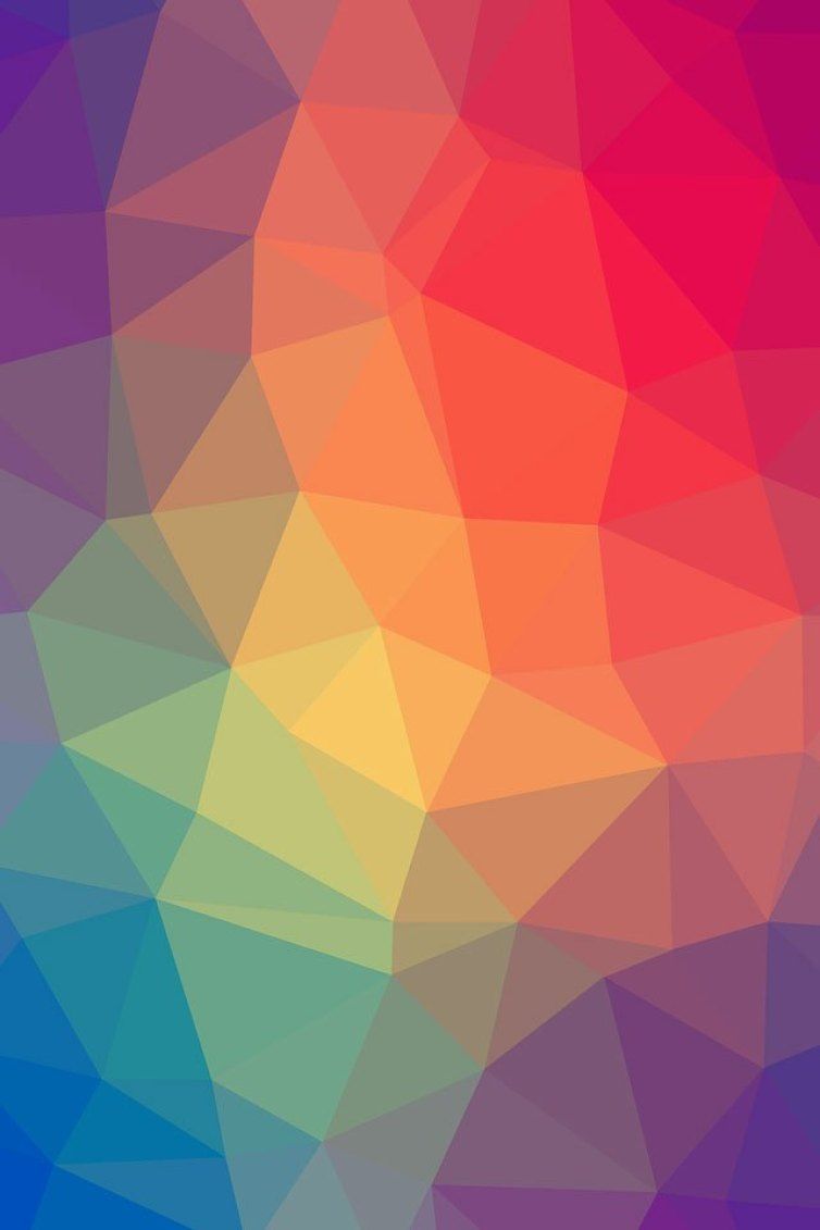 Papel pintado geométrico colorido del iPhone - Fondos de la idea, iPhone
