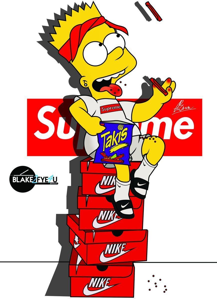 Dope Bart Simpson Supreme Wallpapers - Top gratis de Dope Bart Simpson