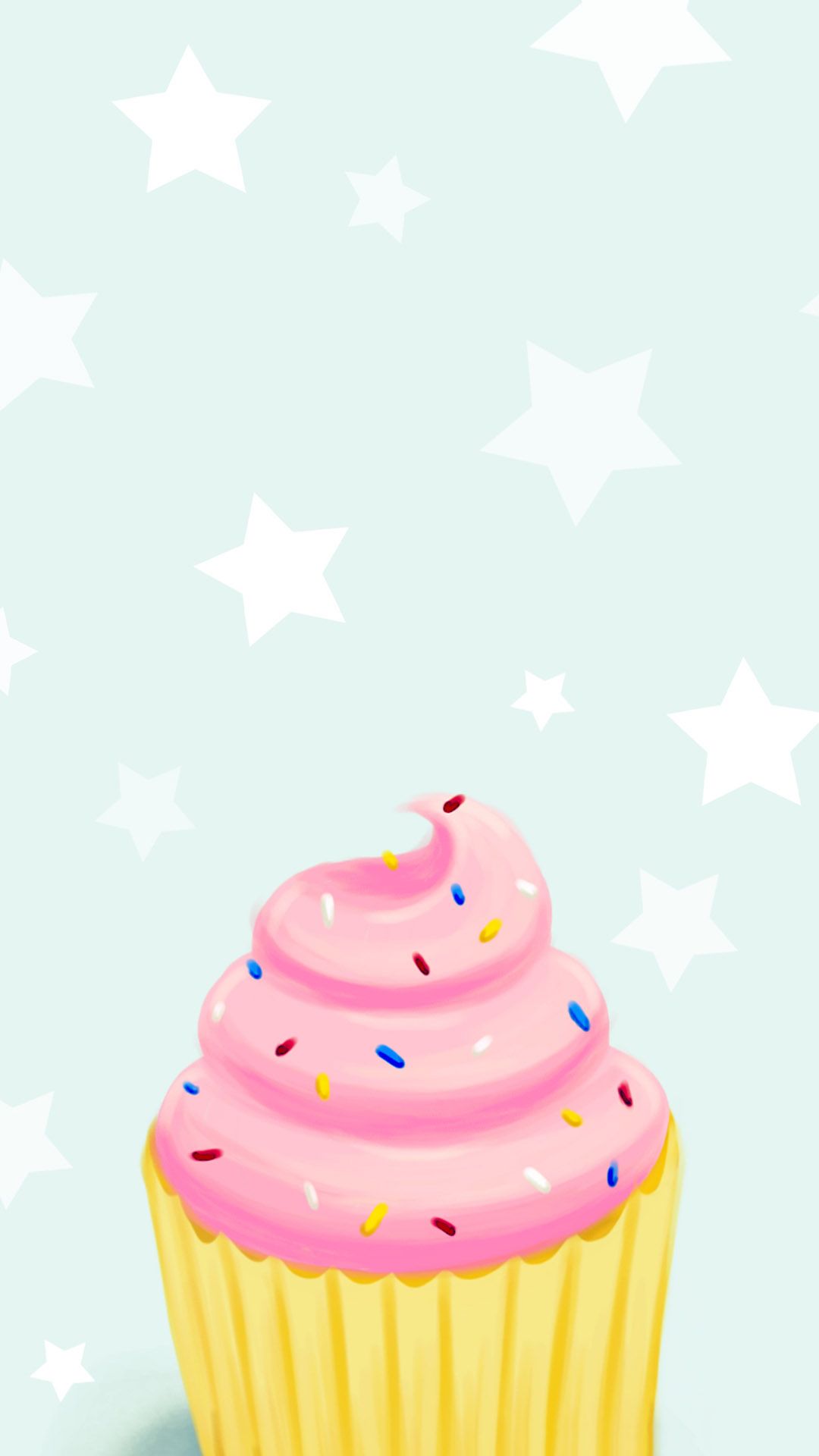 Pin de Jane Richardson en Phone Wallpapers | Fondo de pantalla de cupcakes