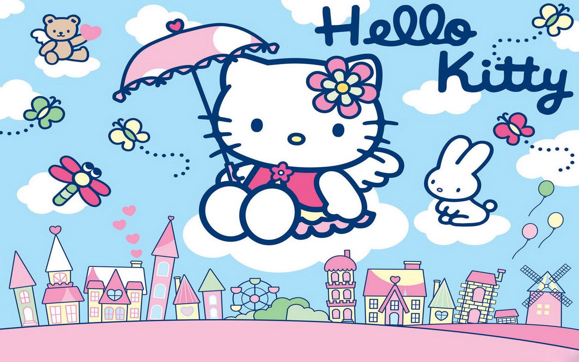 Hello Kitty HD Wallpapers New Tab Theme - PlayTime