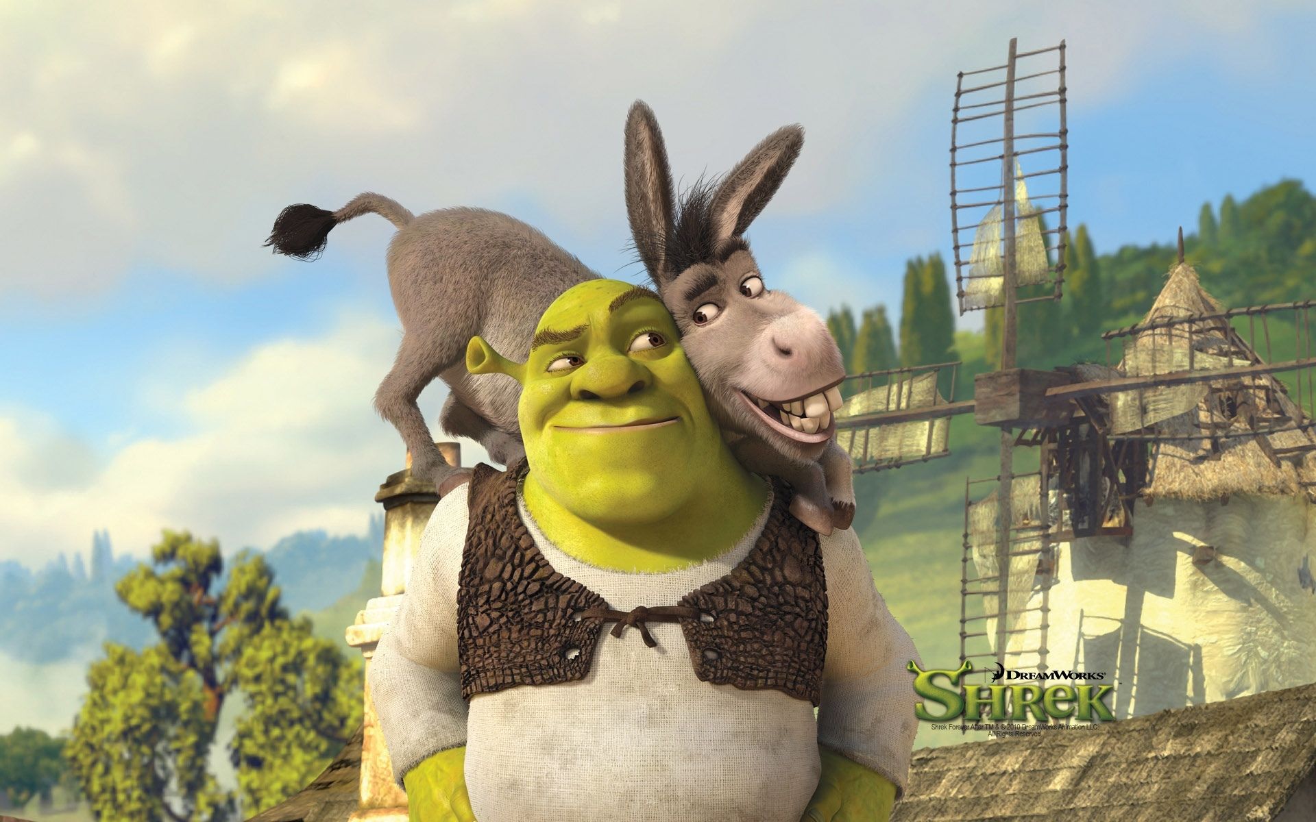 Fondo de pantalla de Shrek y Donkey | 1920x1200 | # 8199