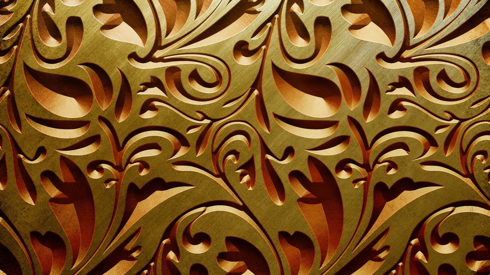 Papel tapiz dorado - SF Wallpaper