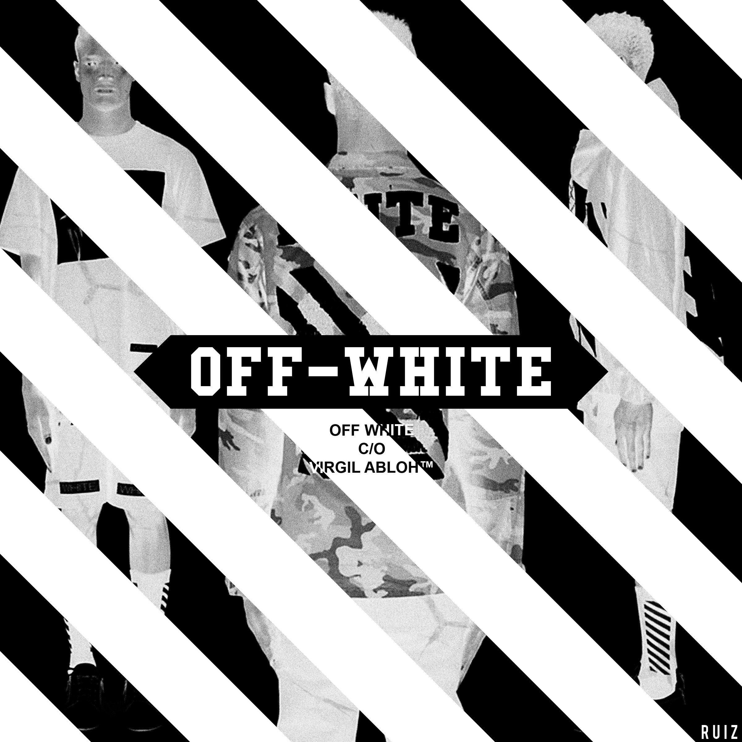 Tamaño completo de Off White Wallpaper - Off White Clothing Background