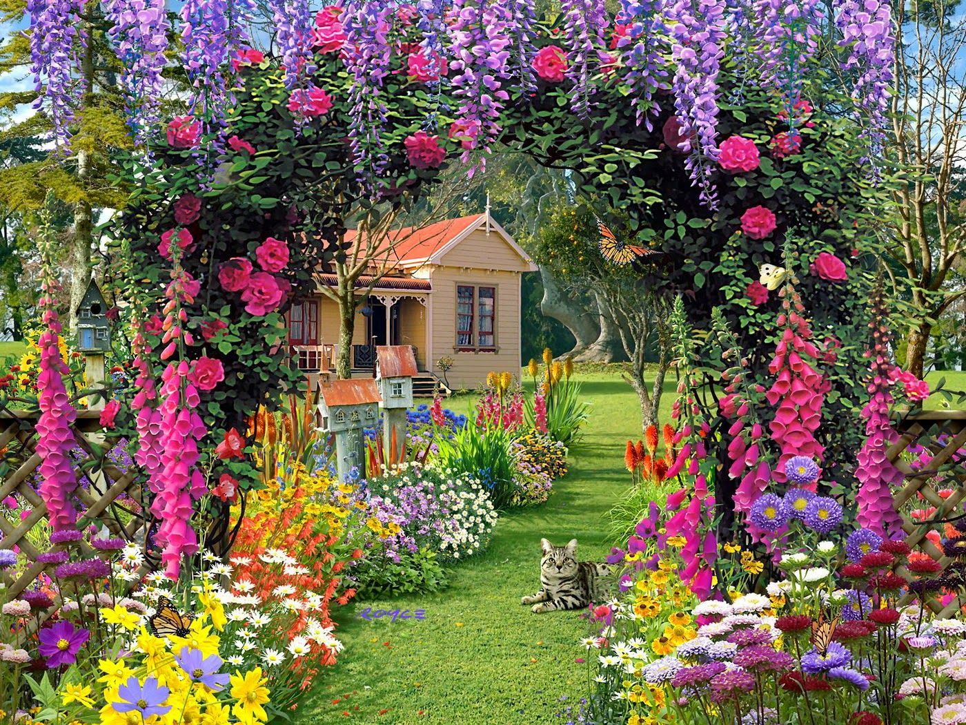Amazing Garden Flowers Fondos de pantalla | Hermosas Flores Fondos