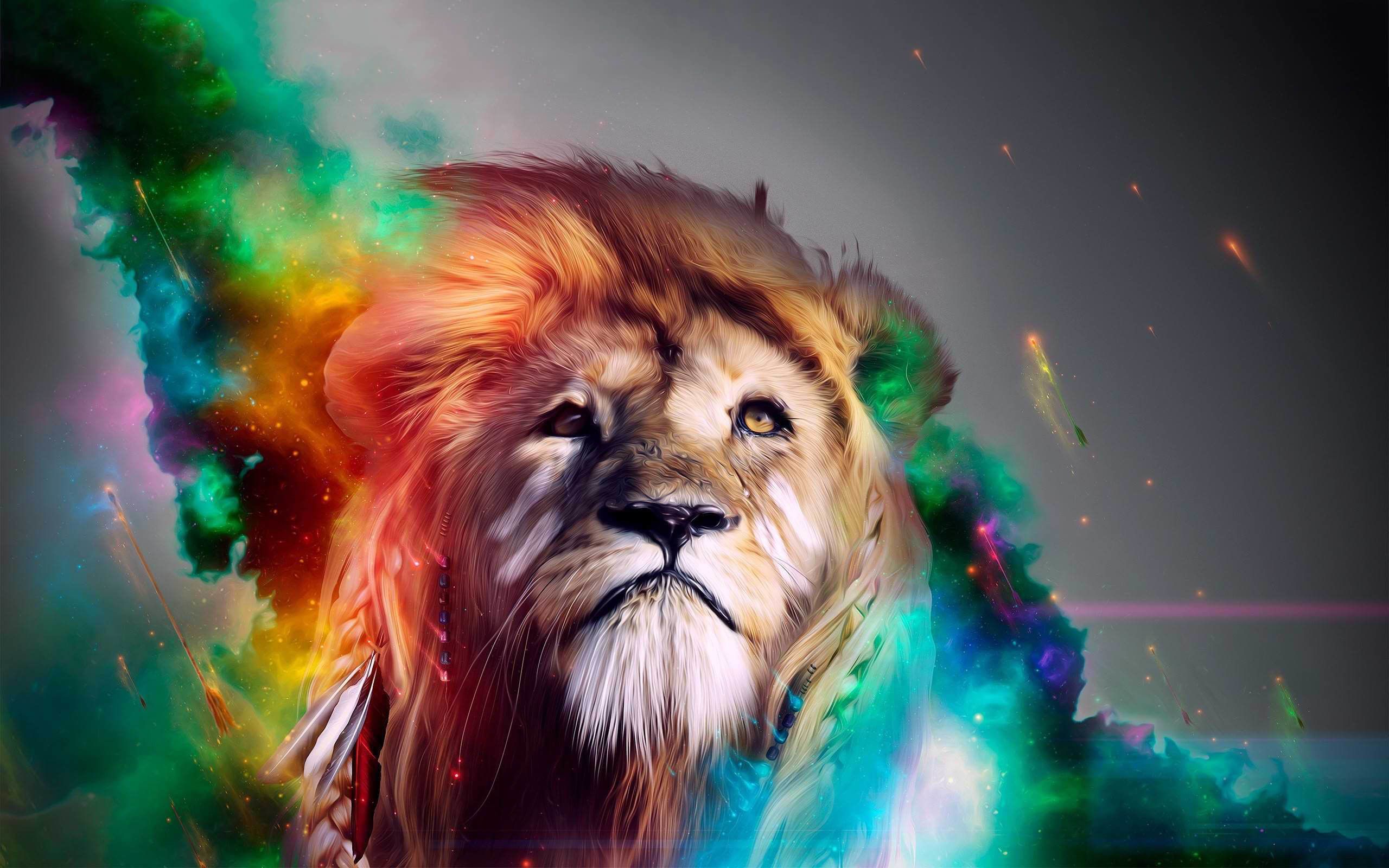 Rainbow Lion Wallpaper (57+ imágenes)