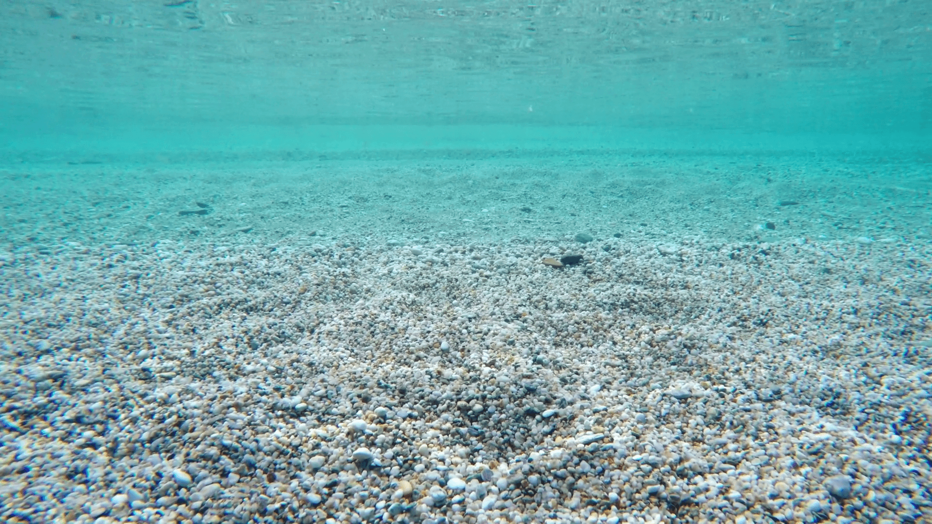 Buceo hermoso claro bajo el agua guijarros mar turquesa agua verano relajante papel tapiz de reflexión reflejo Almacen de metraje de vídeo - Storyblocks Video