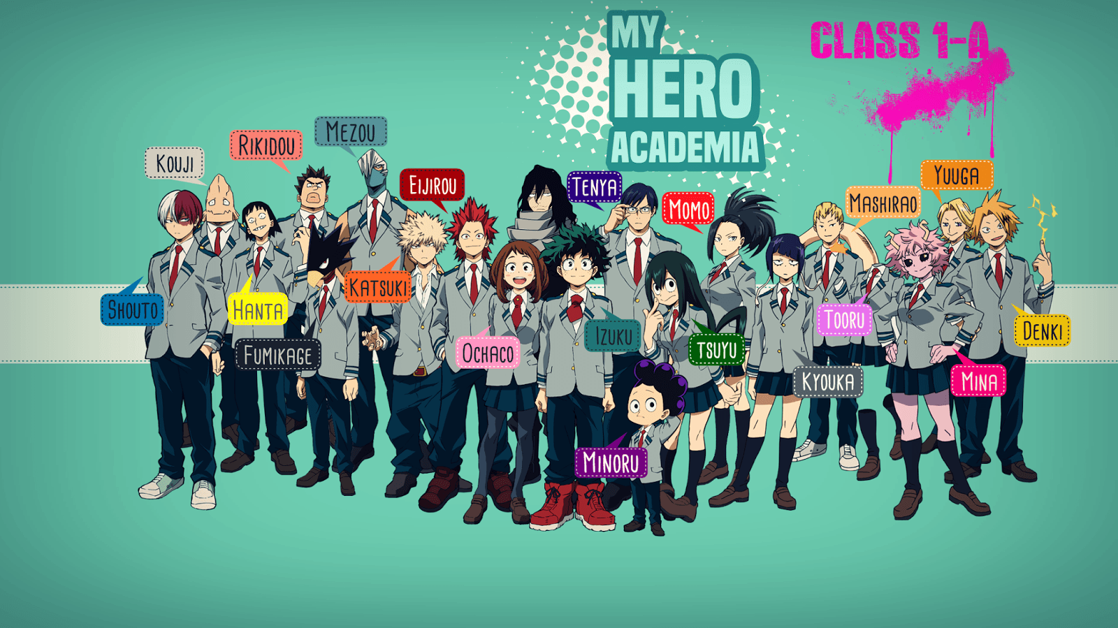Boku no Hero Star: fondo de pantalla My Hero Academia