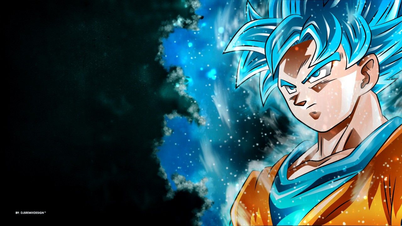 Dragon Ball Super - Fondo de pantalla - Goku [super saiyan blue]