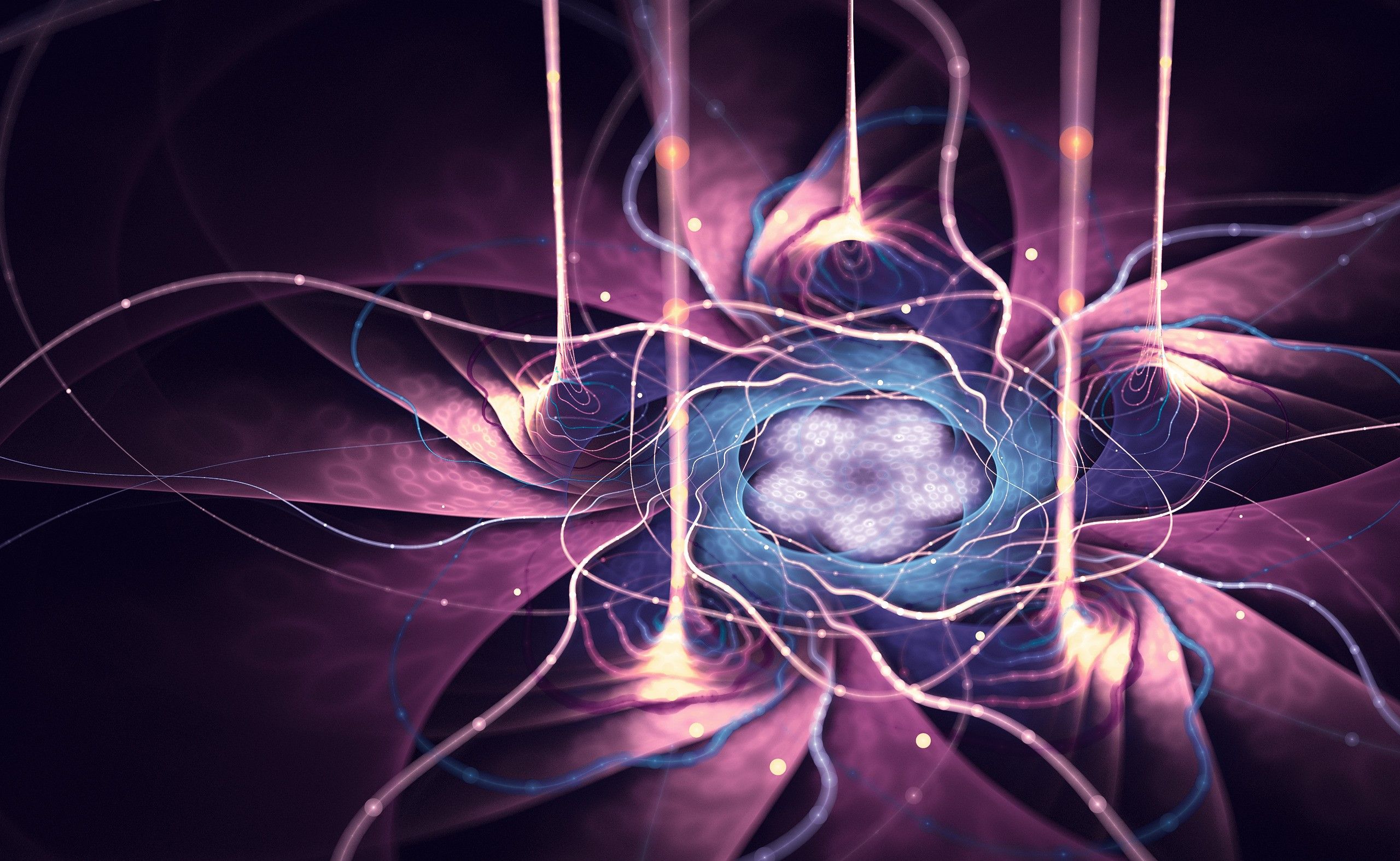 2815688 resumen fractal arte digital fractal flores brillante púrpura