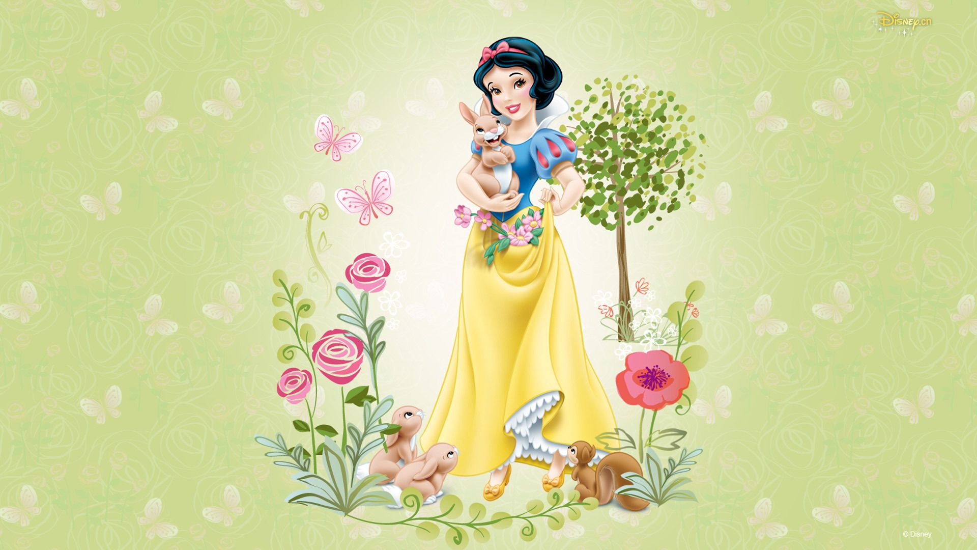 Disney Princess Snow White HD fondo de pantalla