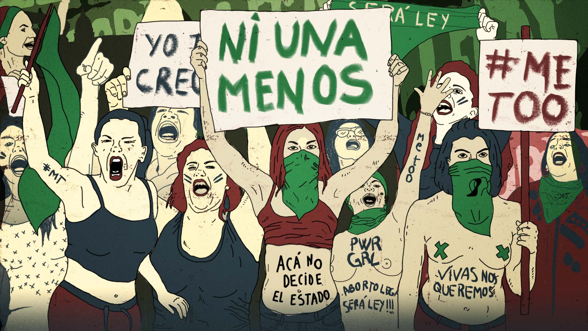 Ilustraciones Feministas Argentina (# 1253953) - Descargar fondo de pantalla HD