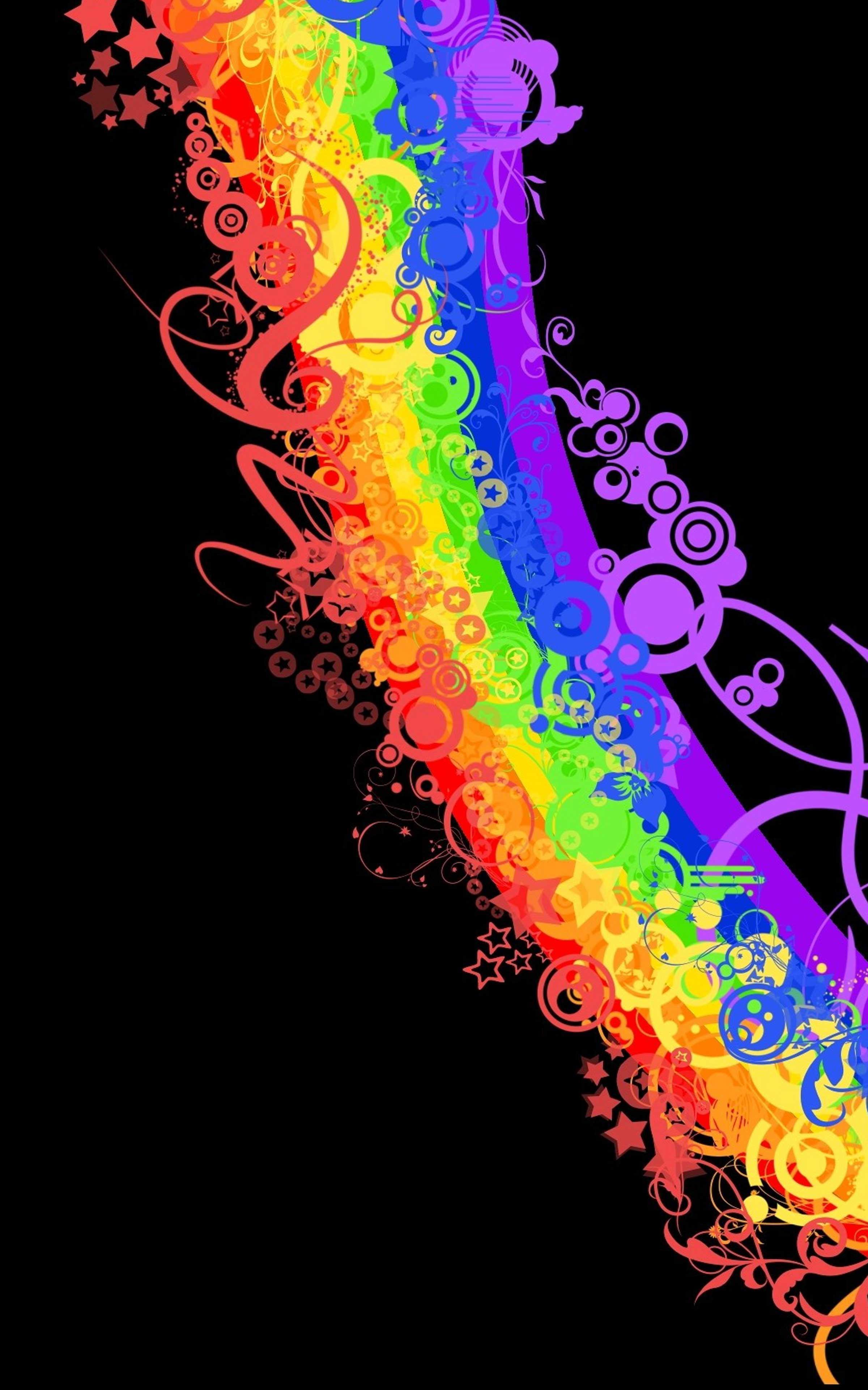 Rainbow Wallpaper For Walls - Rainbow Wallpapers para Android - APK