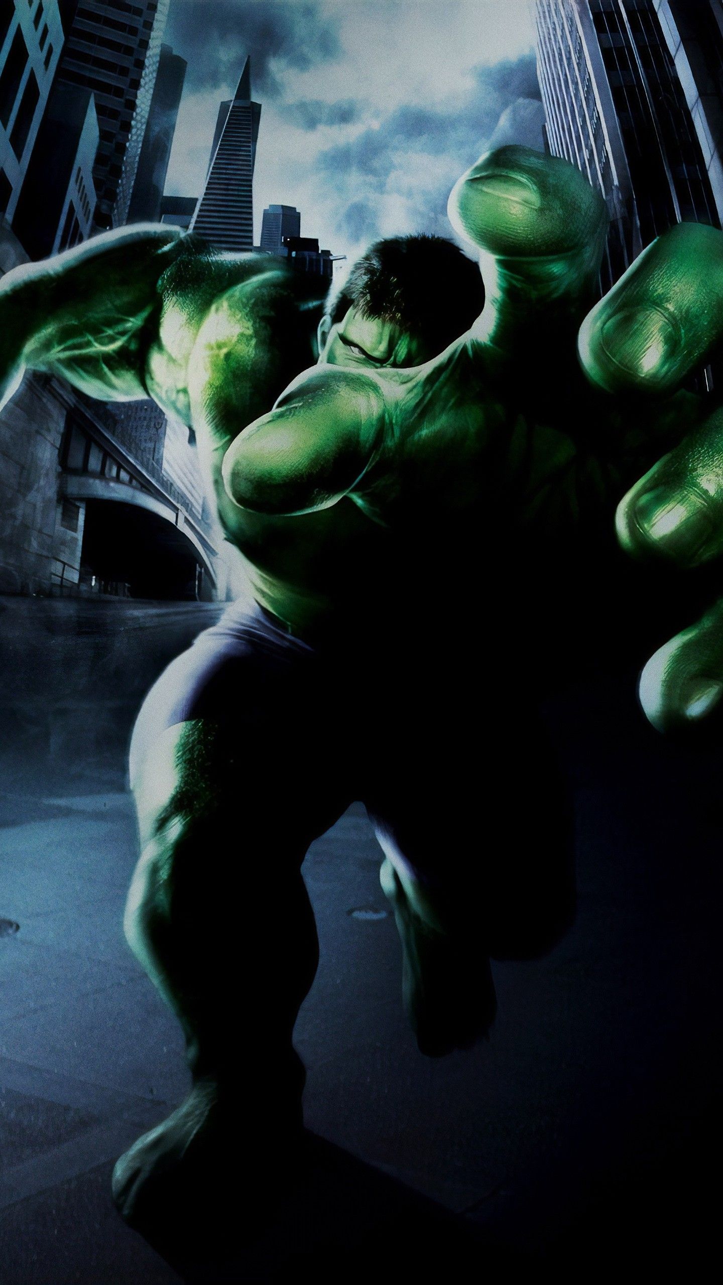 Fondo de pantalla de Hulk 1440x2560