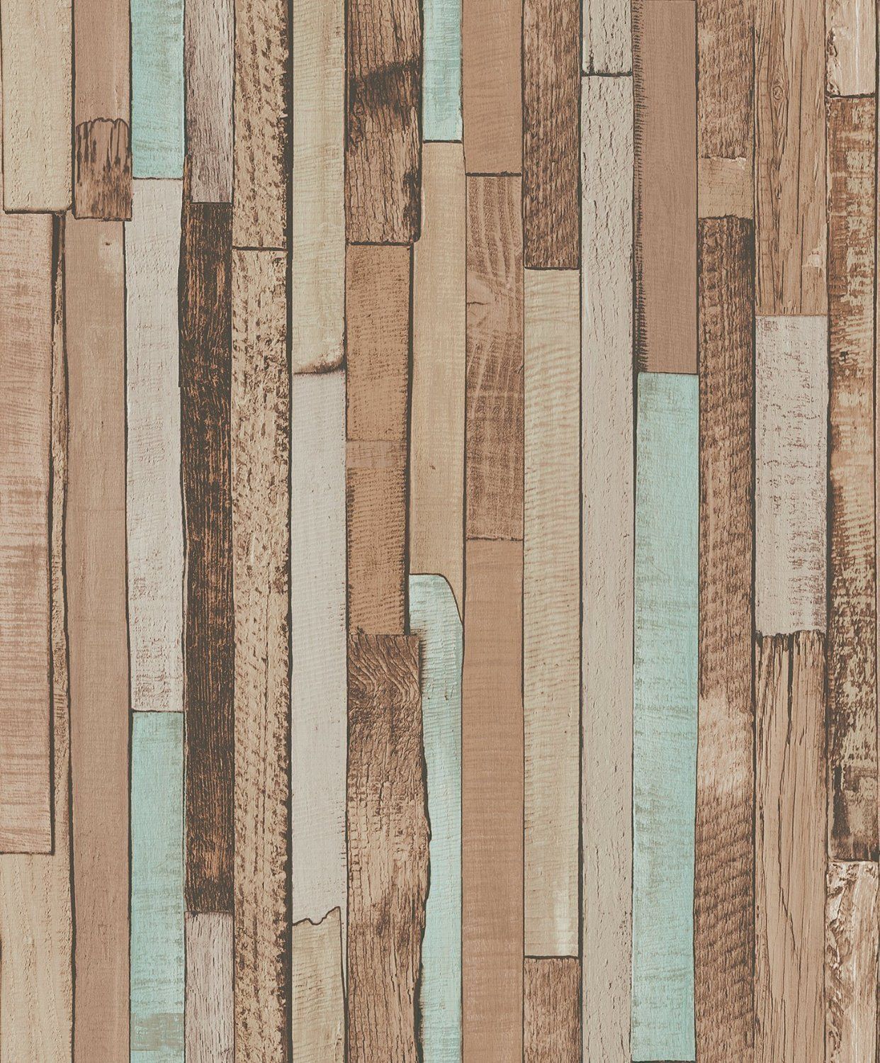 Blooming Wall - Papel pintado de madera de color vintage, 20.8 In32.8 Ft = 57 Sq