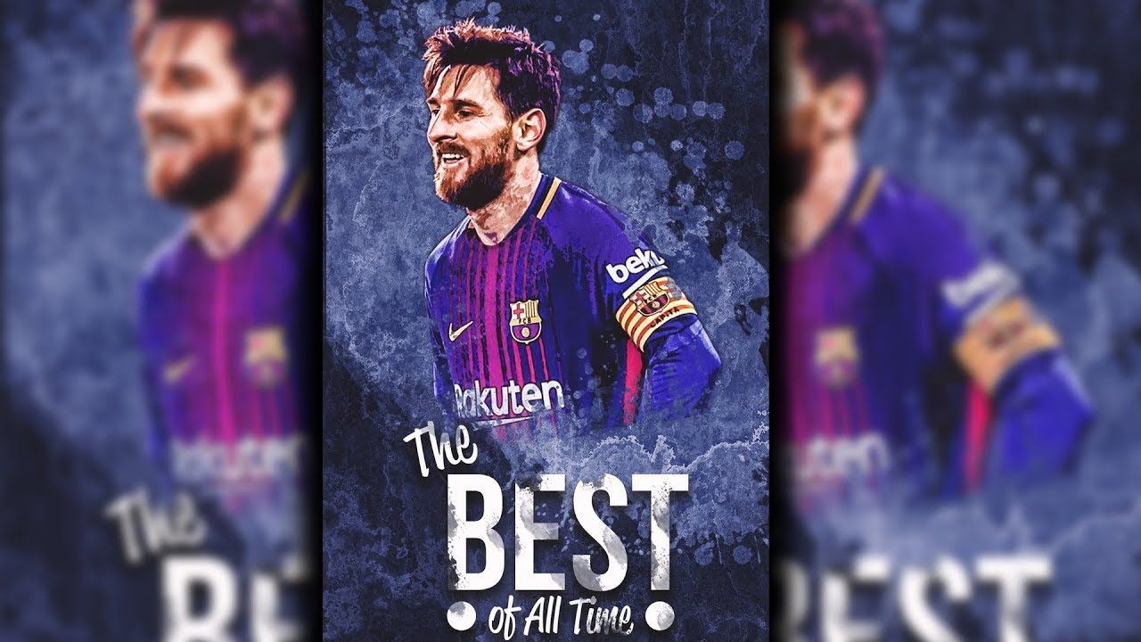 Tutorial de fondo de pantalla de Lionel Messi | Sports Wallpaper Tutorial HD | Manipulación de Photoshop 2018 |