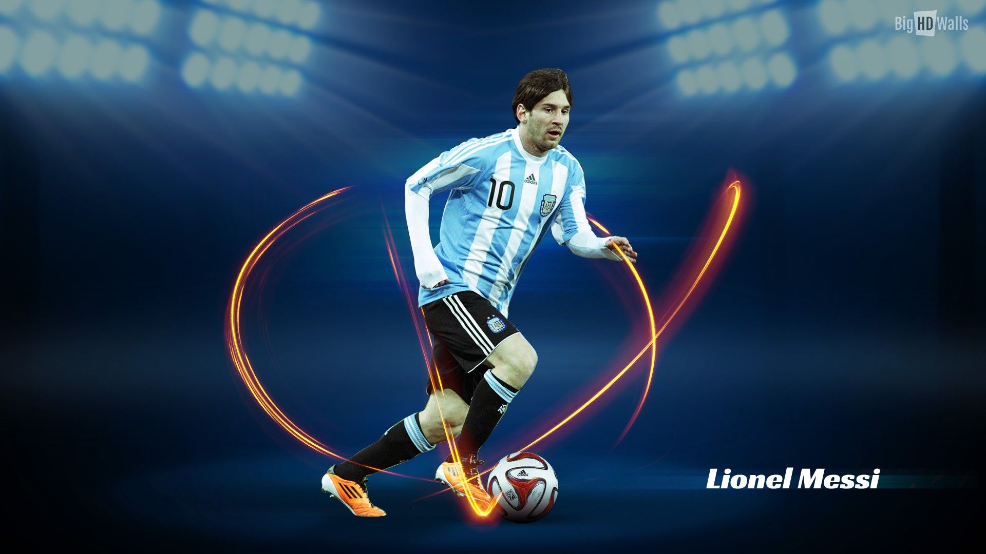 Lionel Messi Argentina HD Wallpaper HD Background Wallpapers Free