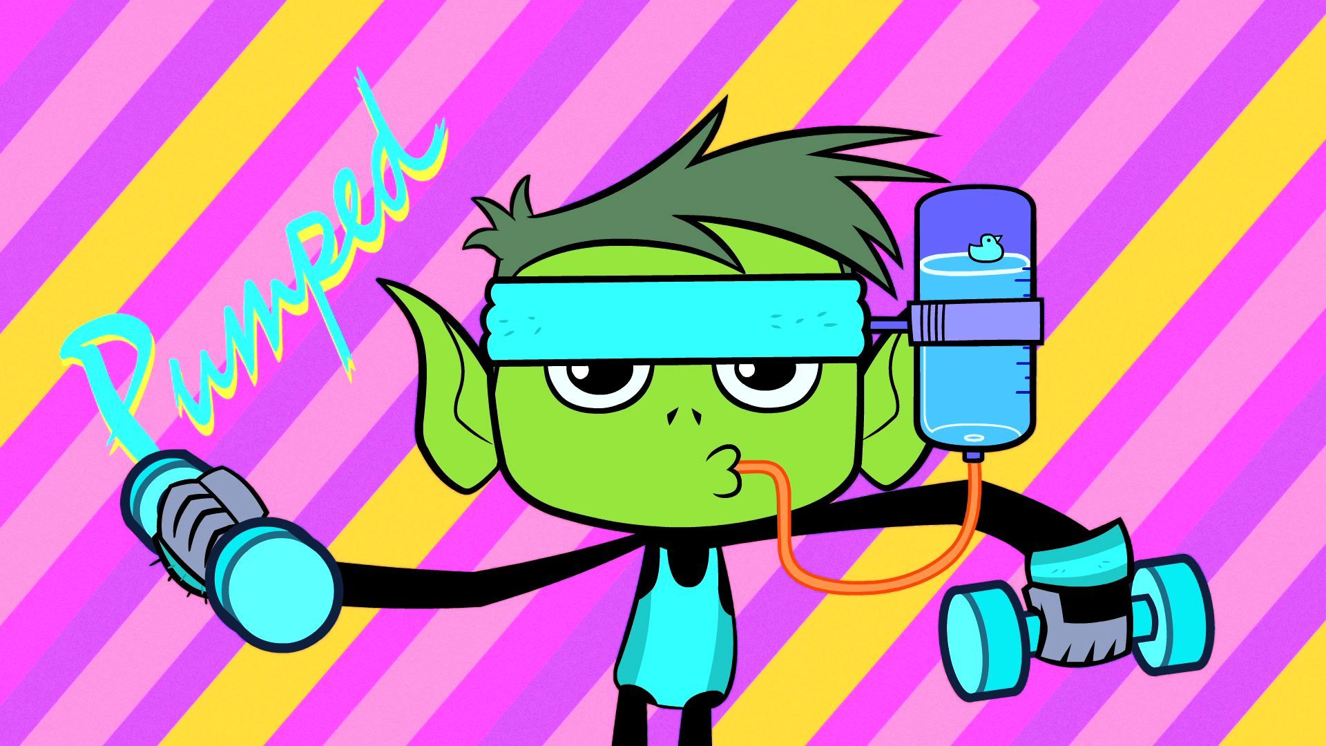 Teen Titans Go Wallpapers - Teen Titans Go Work Out (# 136462) - HD