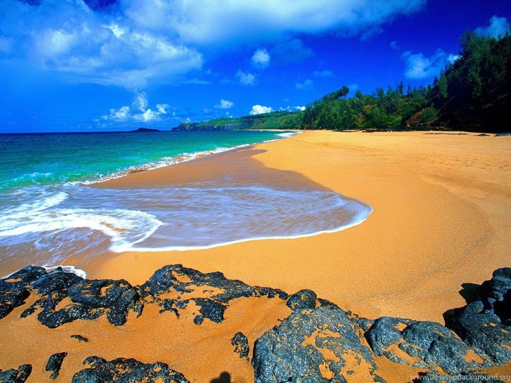 Fotos de la playa en Hawaii Fondos de pantalla HD fondo de escritorio fino