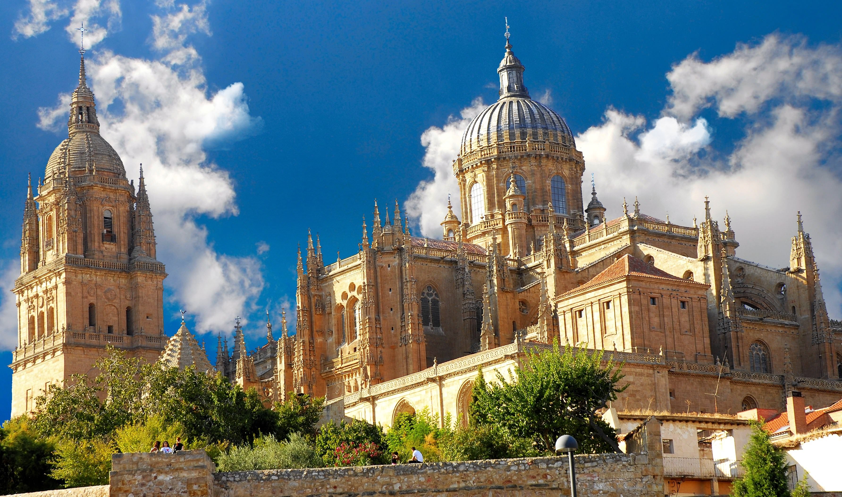 Papel pintado Salamanca Catedral, estilo gótico, España, arquitectura